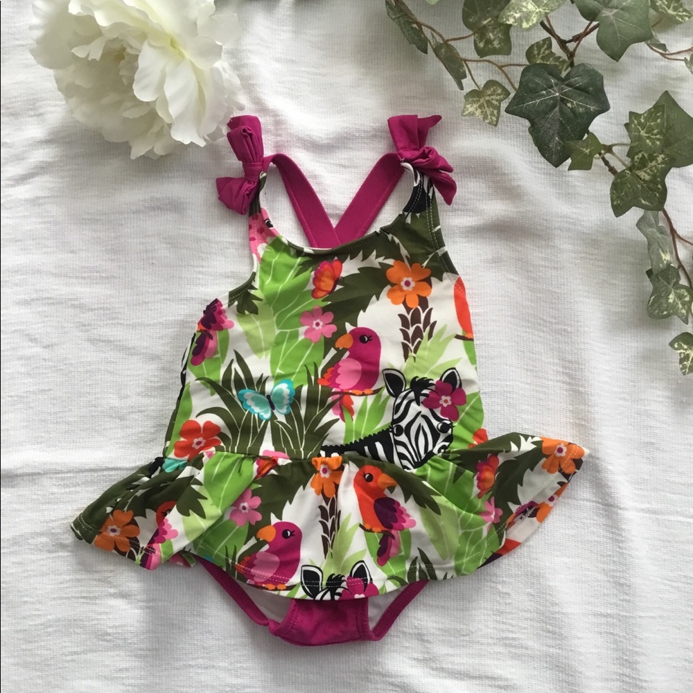 Gymboree tropical bathing suit